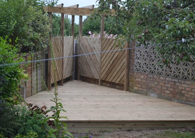 Pergola and Decking